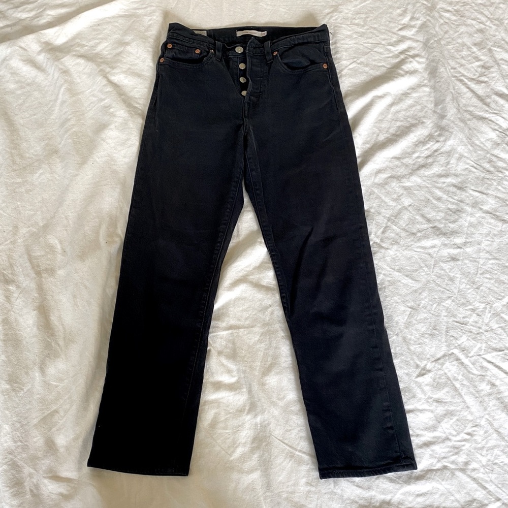 Levi’s, Wedgie Straight Denim, Size 25